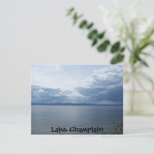 Lake Champlain Postcard Postkarte (Stehend Vorderseite)