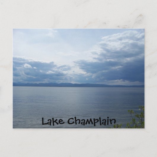 Lake Champlain Postcard Postkarte (Vorderseite)