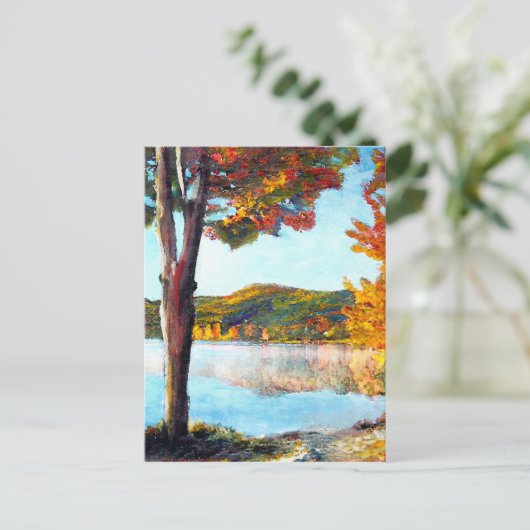 Lake Champlain Postkarte (Stehend Vorderseite)