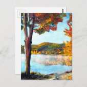 Lake Champlain Postkarte (Vorne/Hinten)
