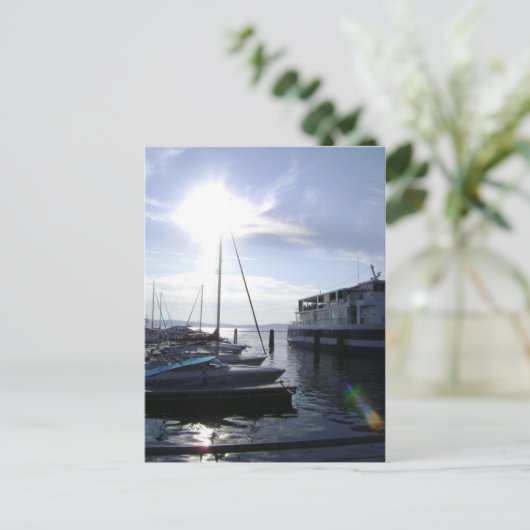 Lake Champlain Postkarte (Stehend Vorderseite)