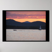 Lake Champlain Sunset Poster (Vorne)