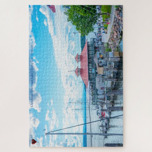Lake Champlain Vermont Jigsaw Puzzle (Vertikal)