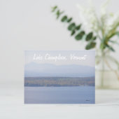 Lake Champlain, Vermont Postkarte (Stehend Vorderseite)