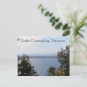 Lake Champlain, Vermont Postkarte (Stehend Vorderseite)