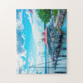 Lake Champlain Vermont. Puzzle (Vertikal)