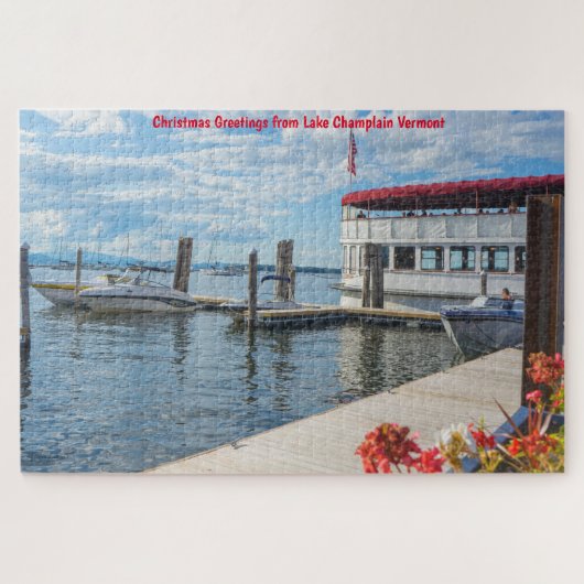 Lake Champlain Vermont. Puzzle (Horizontal)