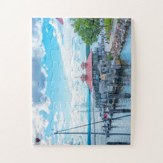 Lake Champlain Vermont Puzzle (Vertikal)