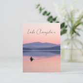 Lake Champlain Vermont Reise Postkarte (Stehend Vorderseite)