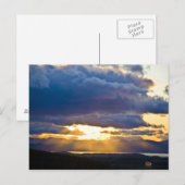 Lake Champlain Vermont Sunset Postkarte (Vorne/Hinten)