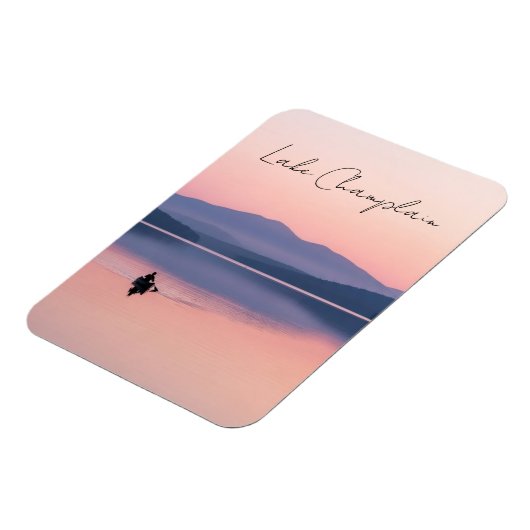 Lake Champlain Vermont Travel Magnet (Linke Seite)