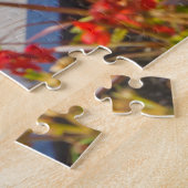 Lake Champlain Vermont. Weihnachtsgrüße Puzzle (Seite)