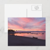 Lake Chapala Sunrise Postkarte (Vorne/Hinten)