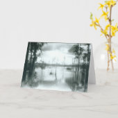 Lake Charles 2- blank card- customizable Karte (Gelbe Blume)