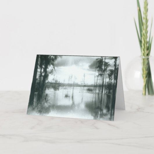 Lake Charles 2- blank card- customizable Karte (Vorderseite)