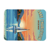 Lake Charlevoix Michigan Magnet (Horizontal)