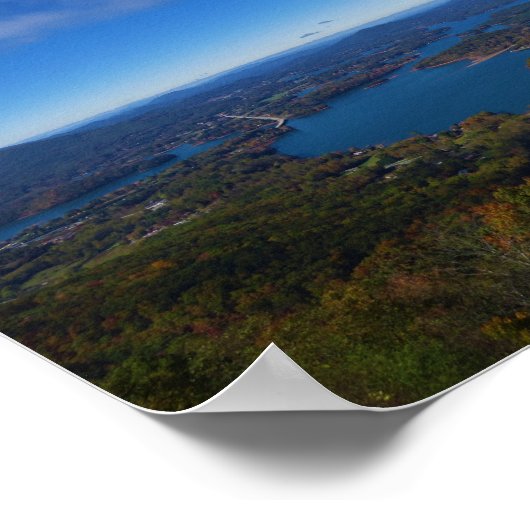 Lake Chatuge Poster (Ecke)