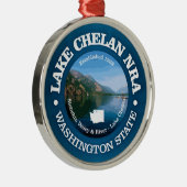Lake Chelan NRA Ornament Aus Metall (Rechts)