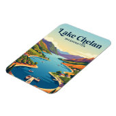 Lake Chelan USA Magnet (Linke Seite)