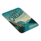 Lake Chelan Washington Vintag Magnet (Rechte Seite)