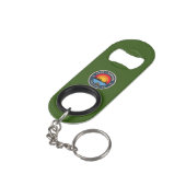 Lake Cherokee Bottle Opener Mini Flaschenöffner (Rückseite Schrägansicht)