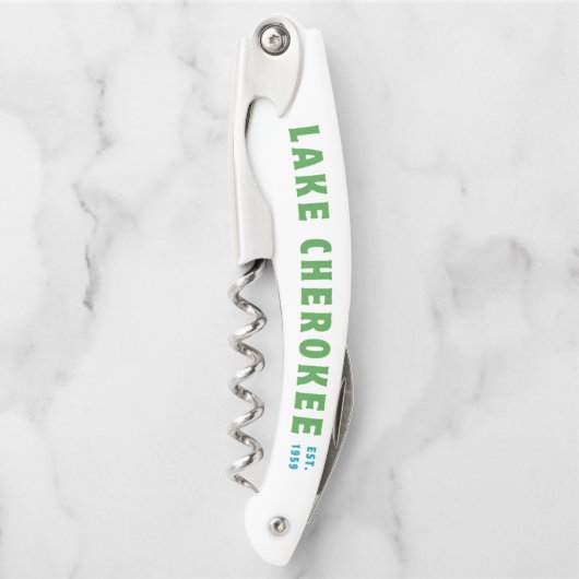 Lake Cherokee Corkschraube Kellnermesser (Vorderseite)