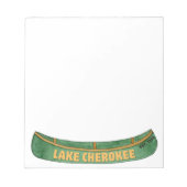 Lake Cherokee Notepad Notizblock (Vorderseite)