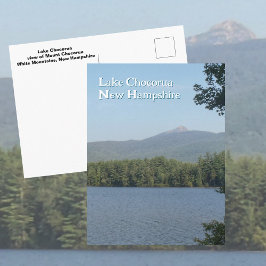 Lake Chocorua View New Hampshire White Mountains Postkarte