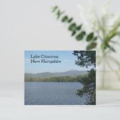 Lake Chocorua White Mountains New Hampshire Photo Postkarte (Stehend Vorderseite)