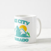 Lake City Colorado Kaffeetasse (VorderseiteRechts)