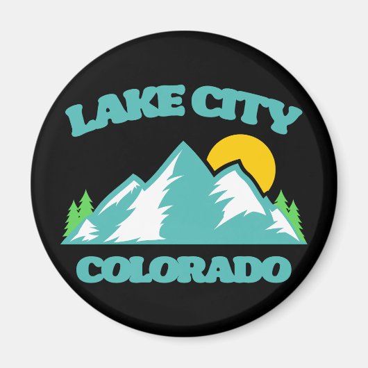 Lake City Colorado Magnet (Vorne)