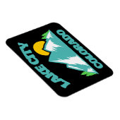 Lake City Colorado Magnet (Rechte Seite)