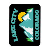 Lake City Colorado Magnet (Vertikal)
