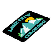 Lake City Colorado Magnet (Linke Seite)