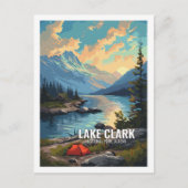 Lake Clark National Park Alaska USA Postkarte (Vorderseite)