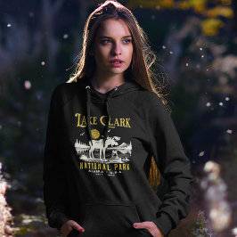Lake Clark National Park Classic Forest View Hoodie