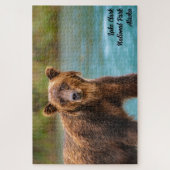 Lake Clark National Park Grizzly Bear Puzzle (Vertikal)