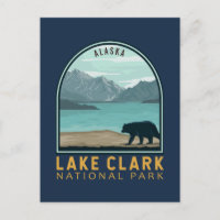 Lake Clark Nationalpark Vintages Emblem