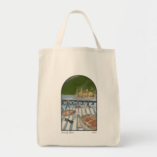 Lake Como Hochzeitssacken. Hochzeitsgastgeschenke. Tragetasche