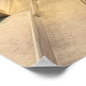 Lake Como Italy Square Travel Poster Art (Ecke)