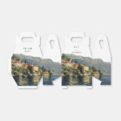 Lake Como Italy  WatercolorWedding Favor Box Geschenkschachtel (Ungefaltet)