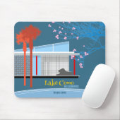 Lake Como Nachbarschaft Mousepad (Mit Mouse)