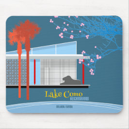Lake Como Nachbarschaft Mousepad