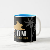 Lake Como Nachbarschaft Zweifarbige Tasse (VorderseiteRechts)