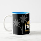 Lake Como Nachbarschaft Zweifarbige Tasse (Links)