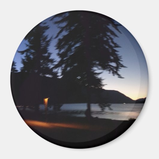 Lake Crescent Olympic Nationalpark Magnet (Vorne)