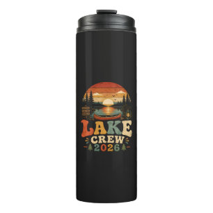 Lake Crew 2026 Familie See Urlaub passend Thermosbecher