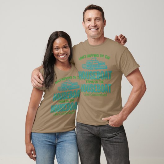 Lake Cumberland Was auch immer passiert Houseboard T-Shirt (Unisex)