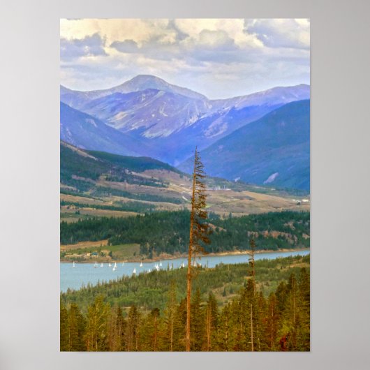 Lake Dillon Regatta, Colorado Poster (Vorne)