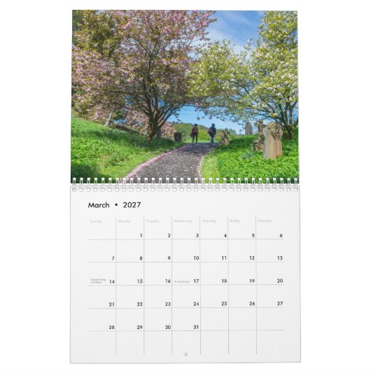 Lake District 2026 Kalender (Mär 2027)